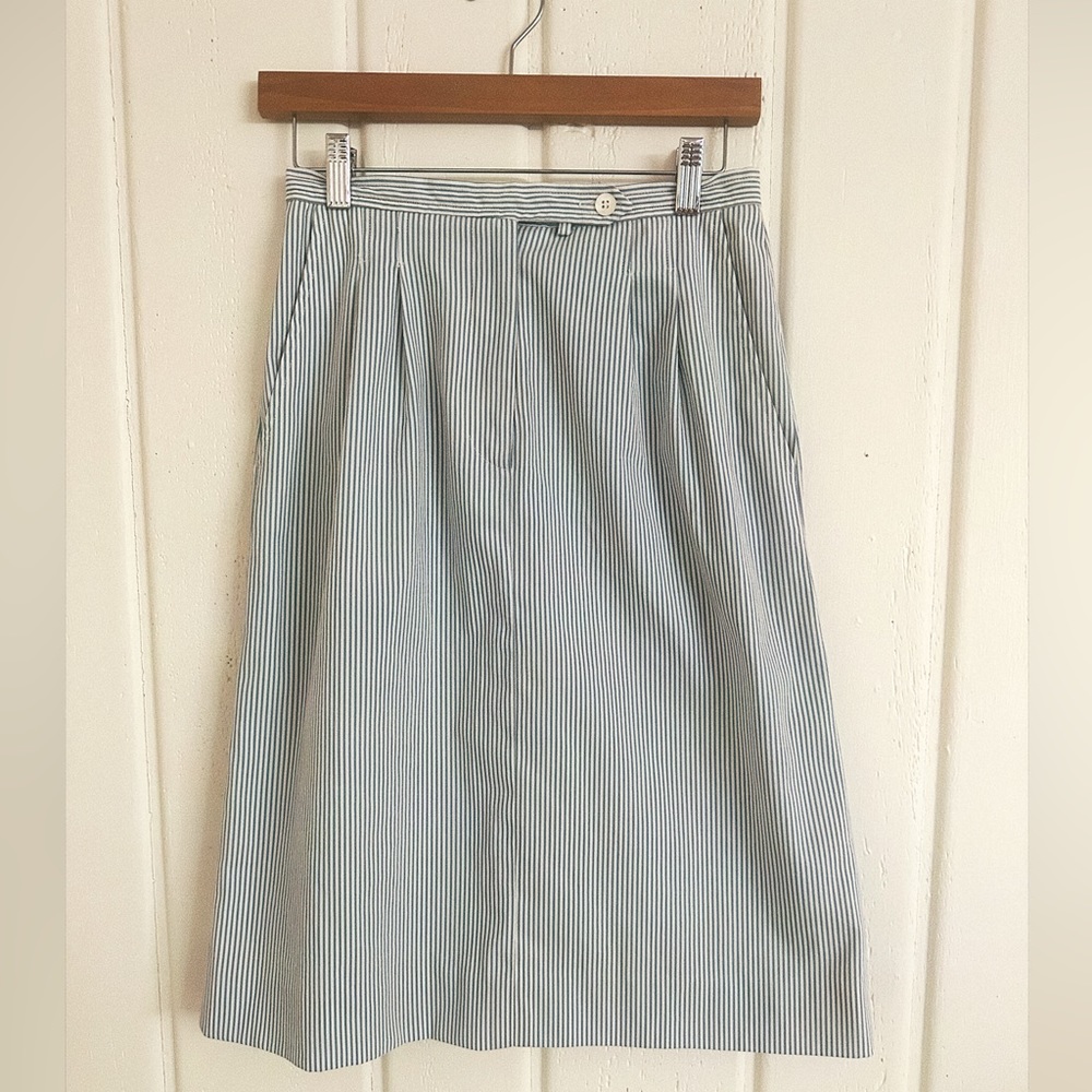 1980s Evan Picone A-Line Skirt